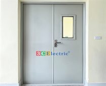 CỬA THÉP NGĂN CHÁY 70 PHÚT 2 CÁNH