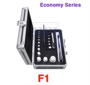 BỘ QUẢ CÂN CHUẨN OIML CẤP CHÍNH XÁC F1 DÒNG ECONOMY SERIES TỪ 1MG ĐẾN 20KG