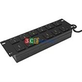 THANH NGUỒN PDU 12 Ổ CẮM 3 CHẤU CHUẨN ĐA DỤNG, CÁP NGUỒN 03M (3 X 2.5MM2)