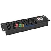 THANH NGUỒN PDU 12 Ổ CẮM C19 (02 HÀNG NGANG) CÓ MCB 32A