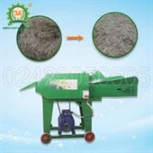 Máy băm rơm trồng nấm 3A3Kw 2 buồng băm