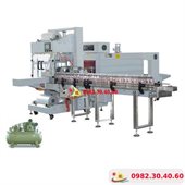 Máy Cắt Dán Co Lốc Chai Tự Động