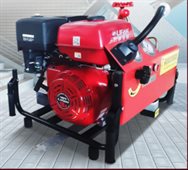 MÁY BƠM CỨU HỎA CHẠY XĂNG BOOYOUNG CÓ BẢNG ĐIỀU KHIỂN