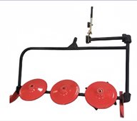 DÀN CẮT CỎ ĐĨA XOAY 3 HÀNG BOOYOUNG ( PHÍA TRƯỚC)