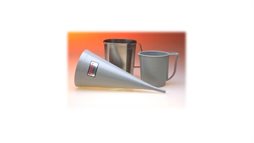 Phểu đo độ nhớt bùn khoan Marsh funnel viscometer Fann Cat.no.: 206884