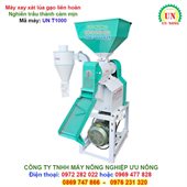 Máy xát gạo – Đầu trà trắng – Nghiền trấu cám