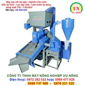 Máy xay xát lúa gạo liên nghiền trấu liên hoàn XN1000 công suất lớn 500 – 1000 kG/Giờ