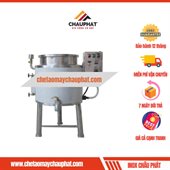 Nồi nấu sữa đậu nành, đậu phụ 3 lớp 50L bằng inox 304