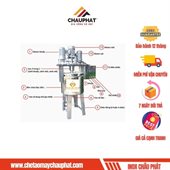 Máy Khuấy Trộn Mỹ Phẩm Công Nghiệp Có Cánh Khuấy