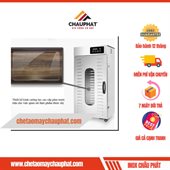 Máy Sấy Thực Phẩm, Trái Cây 20 Khay Inox 304