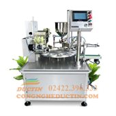 Máy chiết rót, dán miệng hộp tự động (ĐT)
