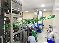Dây chuyền đóng bao hút chân không