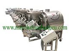 Máy rang hạt điều gas