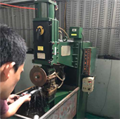 Máy hàn lăn giảm xóc xe máy 150KVA