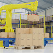 Robot De-Palletizing – Robot Xếp Pallet
