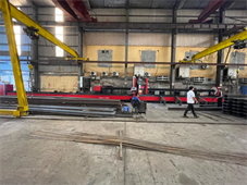 Máy cắt sắt CNC – Máy cắt thép hình H, I, U, V 350 500