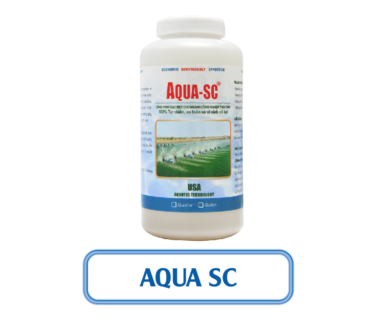 AQUA SC - VI SINH XỬ LÝ MÔI TRƯỜNG NƯỚC AO NUÔI THỦY SẢN, HỒ CÁ KOI