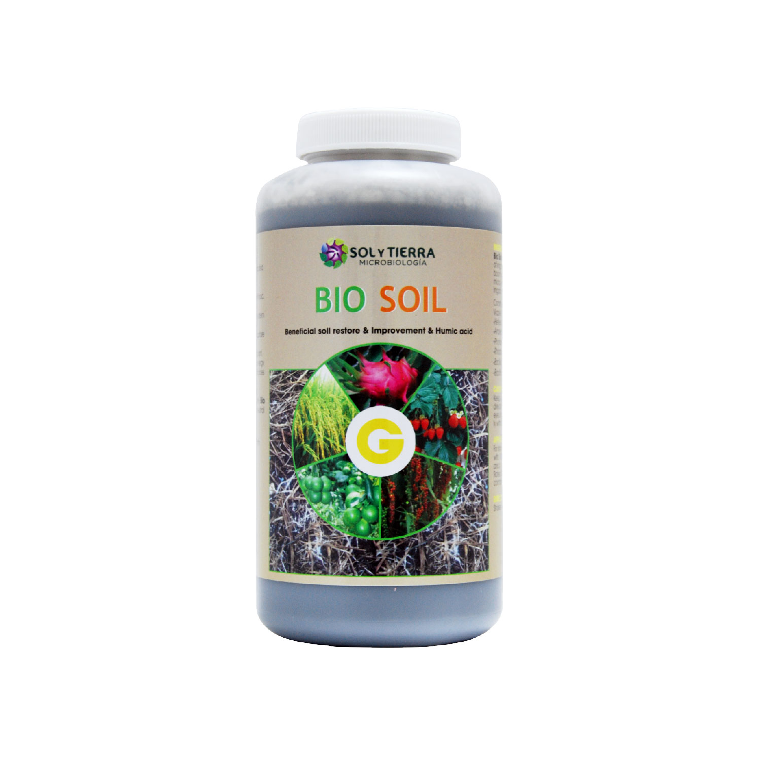 BIO SOIL - CẢI TẠO ĐẤT BẠC MÀU, ĐIỀU CHỈNH pH ĐẤT CHAI 1 LÍT