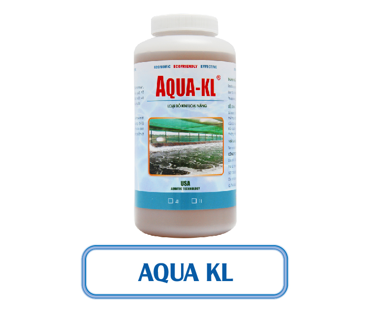 AQUA KL - XỬ LÝ PHÈN VÀ KIM LOẠI NẶNG TRONG AO NUÔI THỦY SẢN