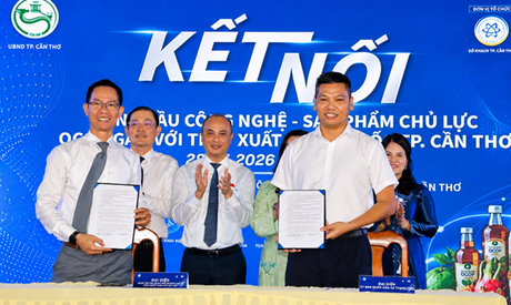 Khai mạc hoạt động “Kết nối cung cầu công nghệ - Sản phẩm chủ lực, OCOP gắn với truy xuất nguồn gốc thành phố Cần Thơ năm 2026”