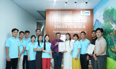 Trung tâm Chứng nhận Halal Quốc gia trao chứng nhận Halal cho NPD Việt Nam